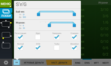 Правила игры в SnG (Сит энд Гоу)