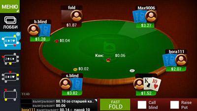 Next! быстрый покер на мобильный телефон